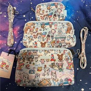 ❄️NWT Complete Snow Day Be set ❄️ Tokidoki x Jujube + EXTRA Long Strap!